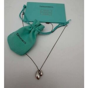 Tiffany & Co Elsa Peretti Necklace 16" Sterling Silver 925‎ – Authentic
